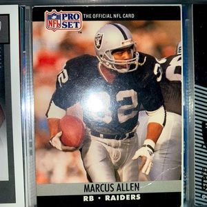 Vintage 1991 Marcus Allen Nfl trading card